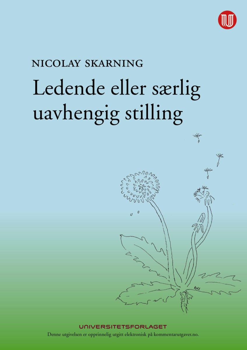 Ledende eller særlig uavhengig stilling