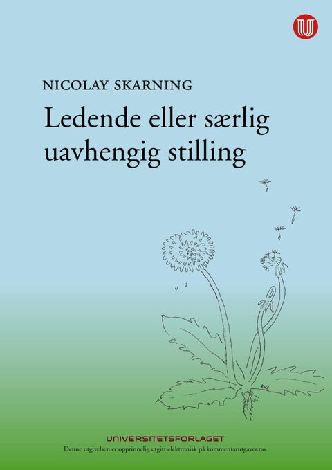 Ledende eller særlig uavhengig stilling