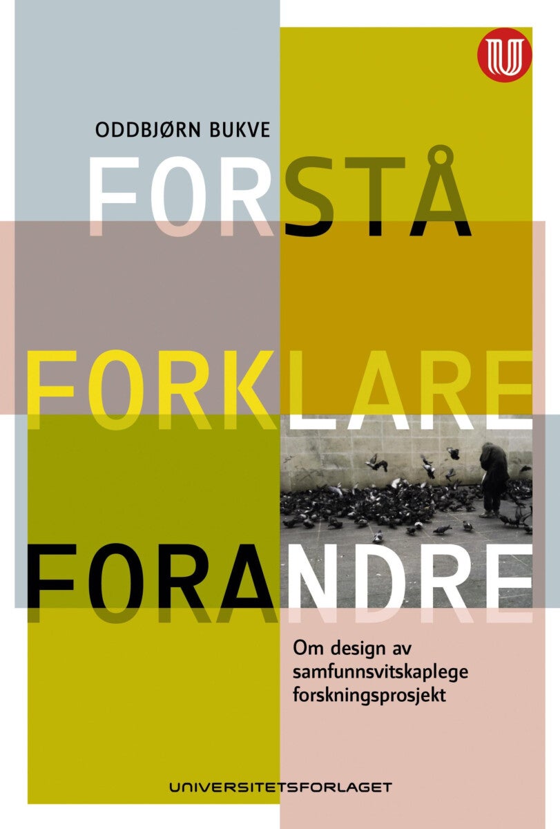 Forstå, forklare, forandre - om design av samfunnsvitskaplege forskingsprosjekt