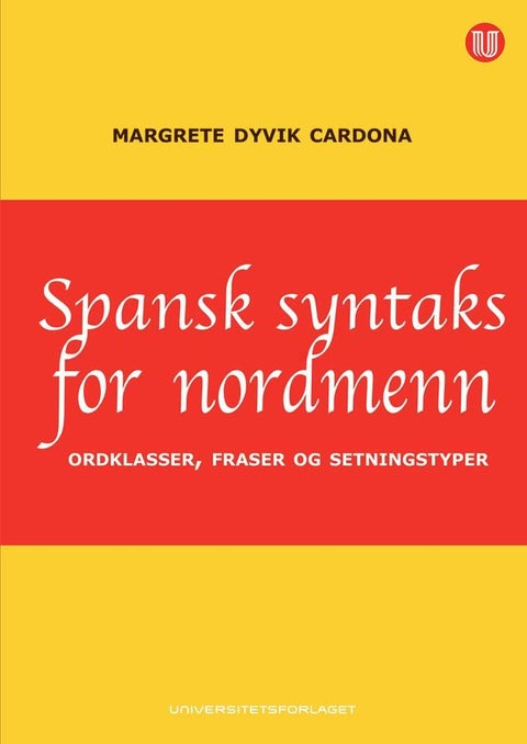 Spansk syntaks for nordmenn
