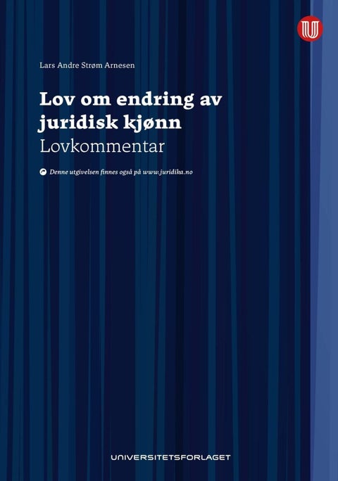 Lov om endring av juridisk kjønn - lovkommentar