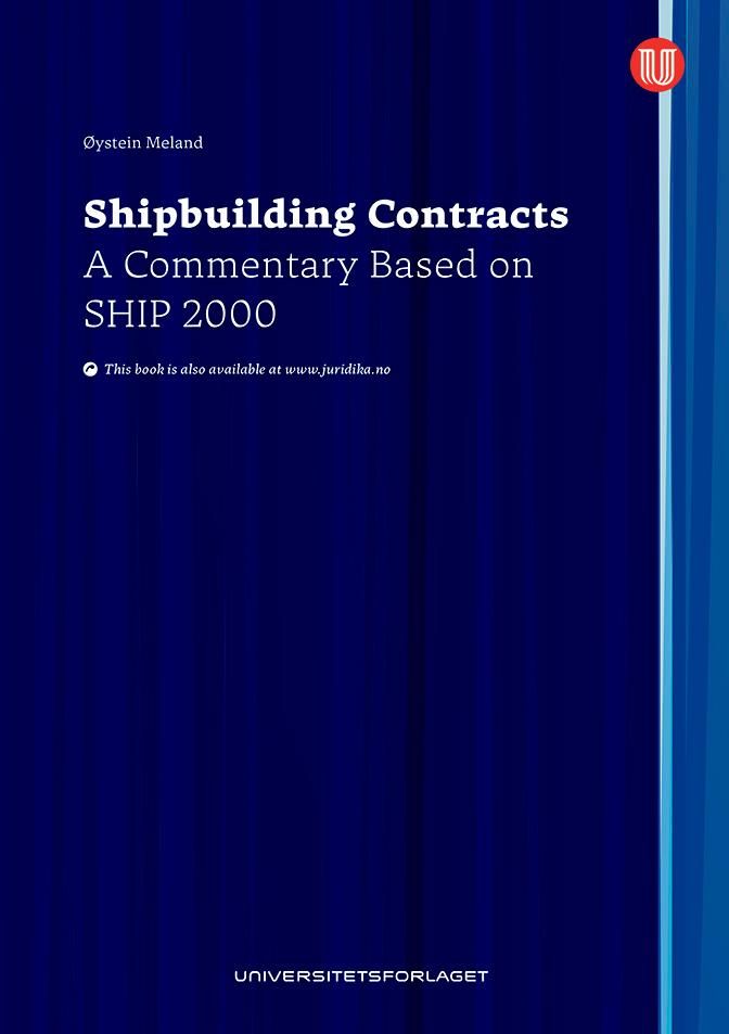 Bilde av Shipbuilding Contracts Av Øystein Meland