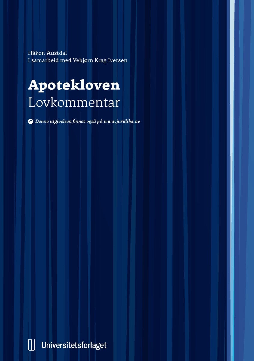 Bilde av Apotekloven Av Håkon Austdal