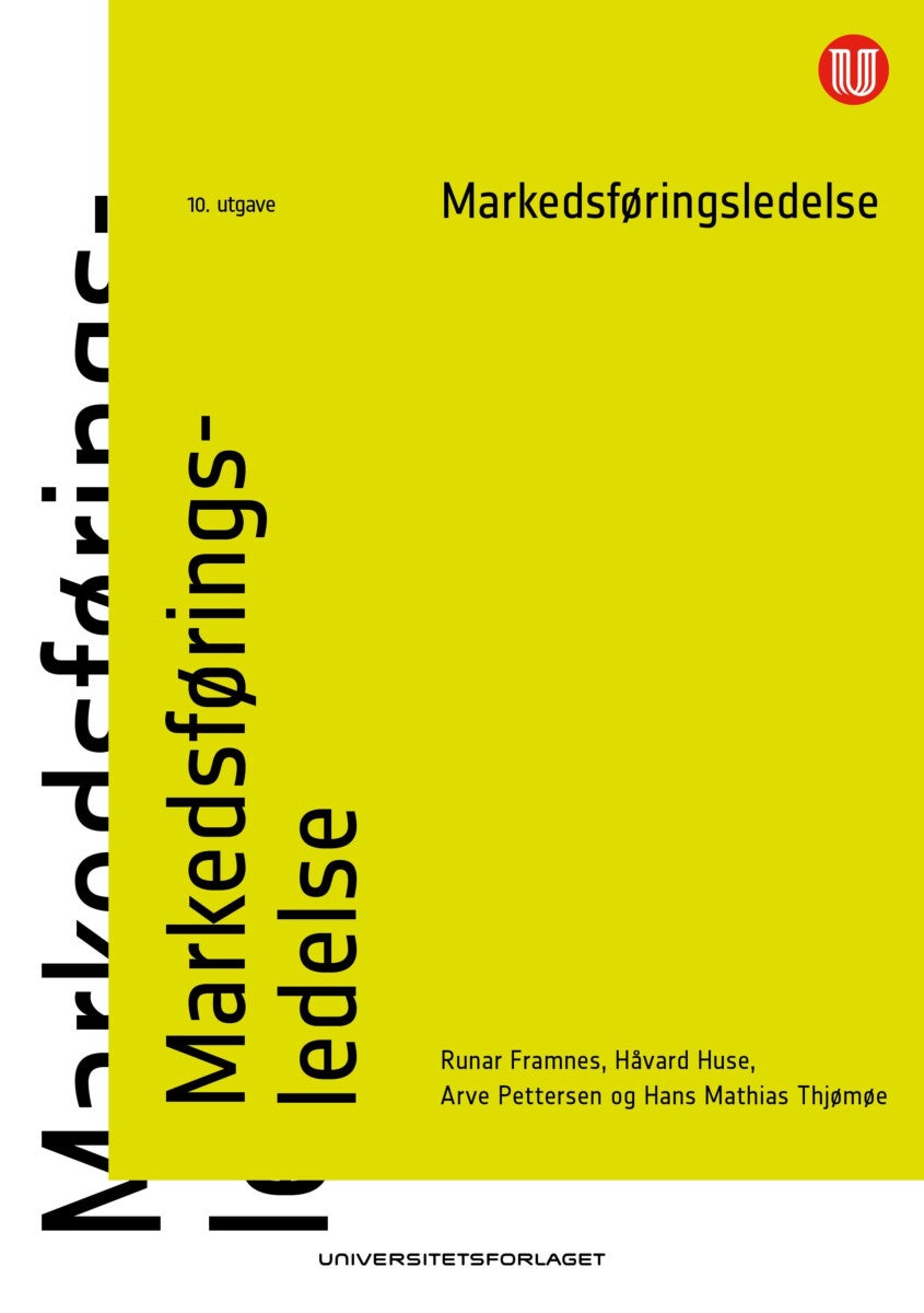 Bilde av Markedsføringsledelse Av Runar Framnes, Håvard Huse, Arve Pettersen, Hans Mathias Thjømøe