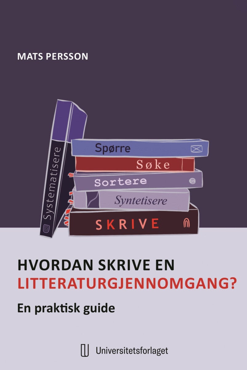Bilde av Hvordan Skrive En Litteraturgjennomgang? Av Mats Persson