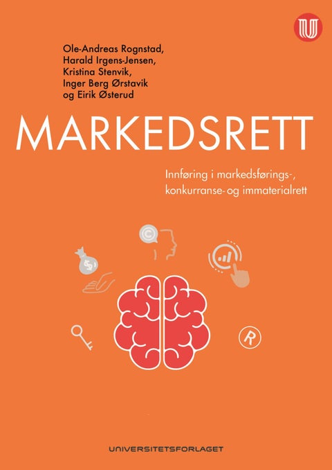 Markedsrett - innføring i markedsførings-, konkurranse- og immaterialrett