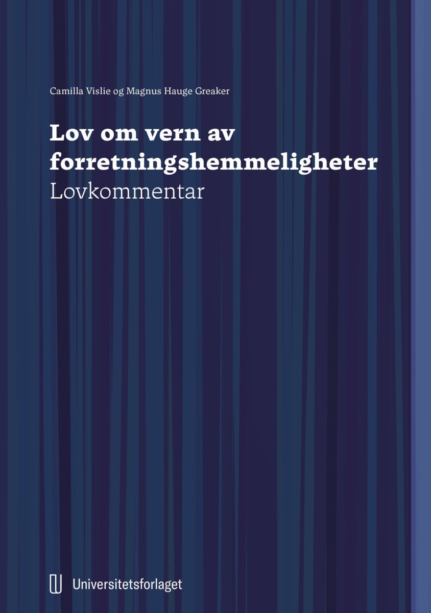 Lov om vern av forretningshemmeligheter - lovkommentar