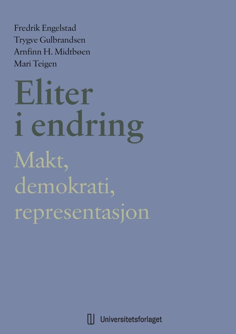 Eliter i endring - makt, demokrati, representasjon