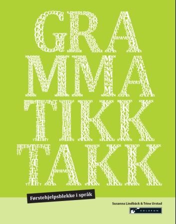 Grammatikktakk - førstehjelpsblekke i språk