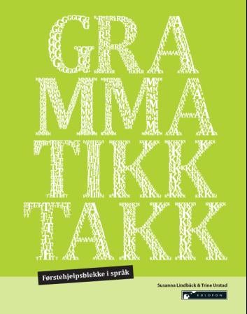 Grammatikktakk - førstehjelpsblekke i språk