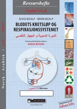 Blodets kretsløp og respirasjonssystemet - ressurshefte : norsk-arabisk