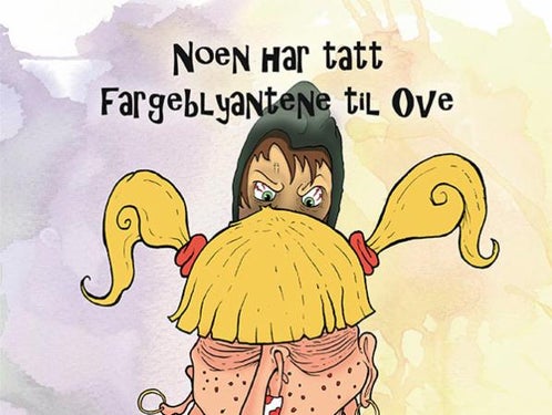 Noen har tatt fargeblyantene til Ove