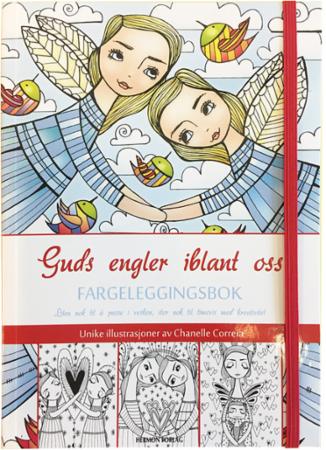 Guds engler iblant oss - fargeleggingsbok