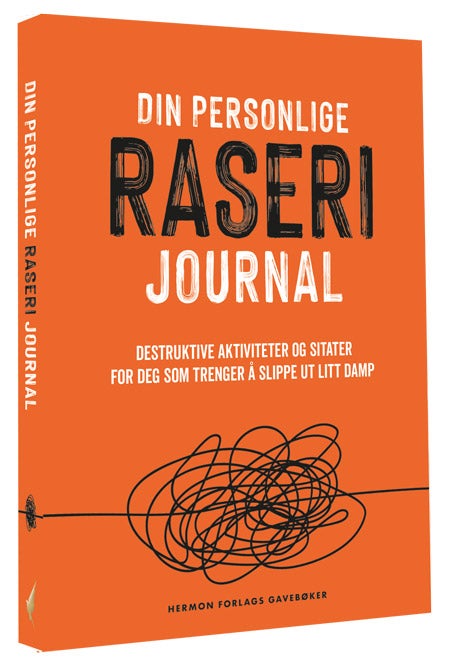 Bilde av Din Personlige Raseri-journal : Destruktive Aktiviteter Og Sitater For Deg Som Trenger å Slippe Ut L
