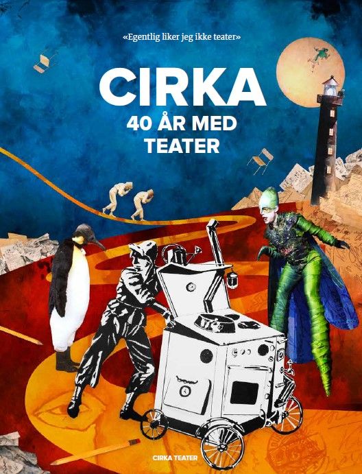 Bilde av Cirka 40 år Med Teater Av Stein Arne Sæther