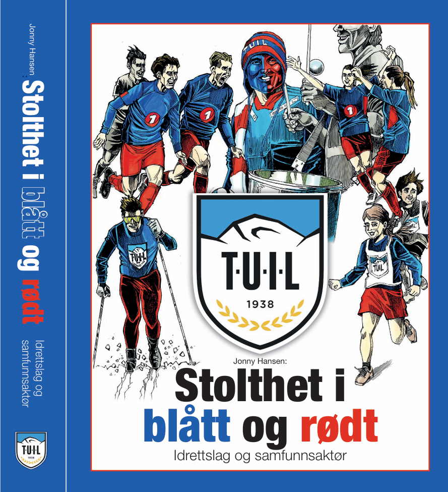 Stolthet i blått og rødt