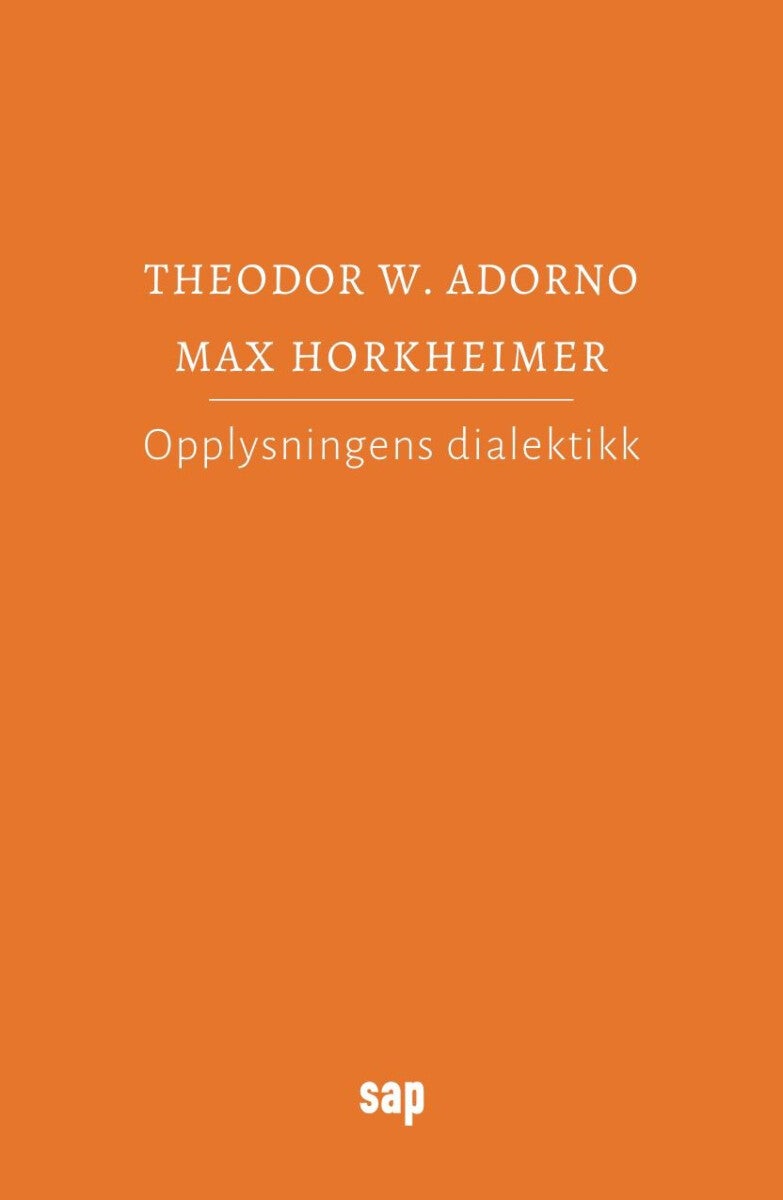 Opplysningens dialektikk - filosofiske fragmenter