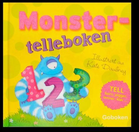 Monstertelleboken - tell horn, pigger, tenner, klør