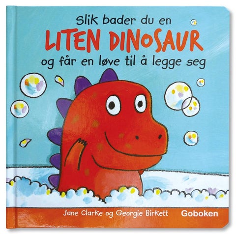 Slik bader du en liten dinosaur og får en løve til å legge seg