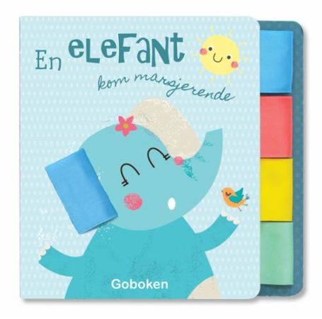 En elefant kom marsjerende