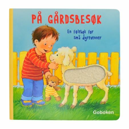 På gårdsbesøk - en følebok for små dyrevenner
