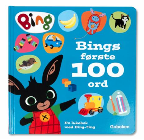 Bings første 100 ord - en lukebok med Bing-ting