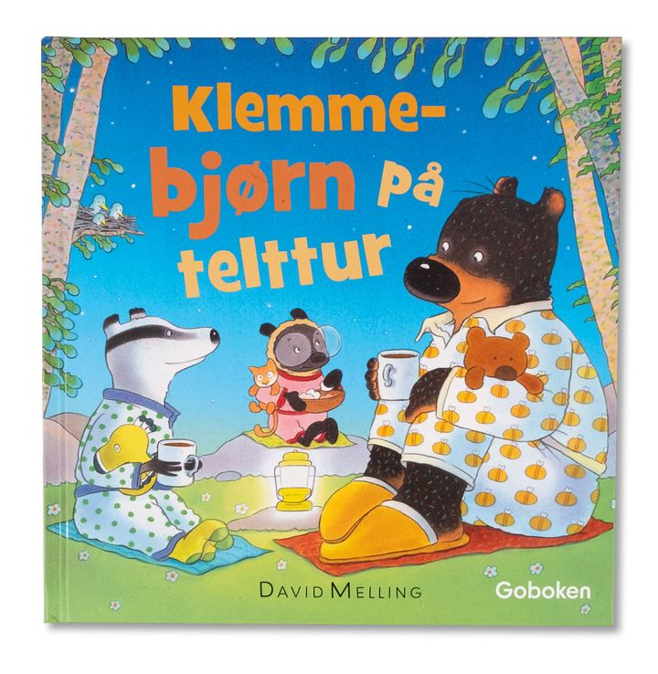 Klemmebjørn på telttur