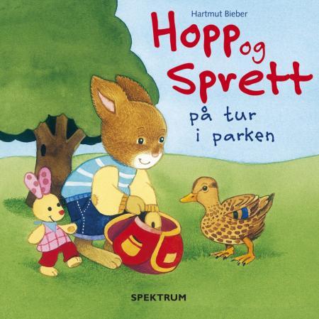 Hopp og Sprett på tur i parken