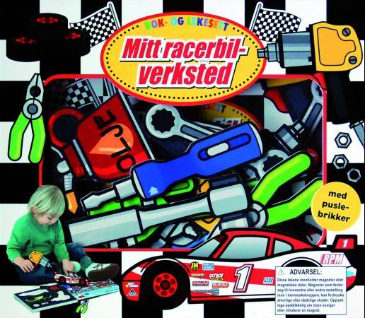 Mitt racerbilverksted - med puslebrikker