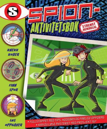 Spionaktivitetsbok. Med oppgaver, quizz og spill - med oppgaver, quizz og spill