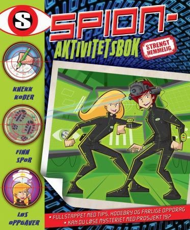 Spionaktivitetsbok. Med oppgaver, quizz og spill - med oppgaver, quizz og spill