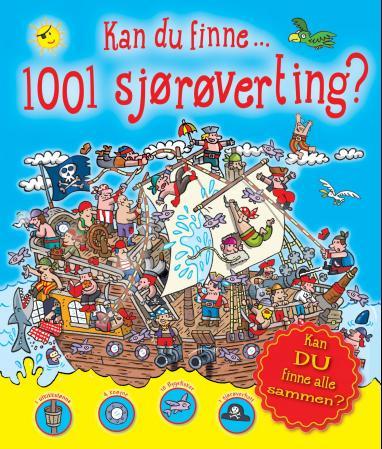 Kan du finne 1001 sjørøverting?