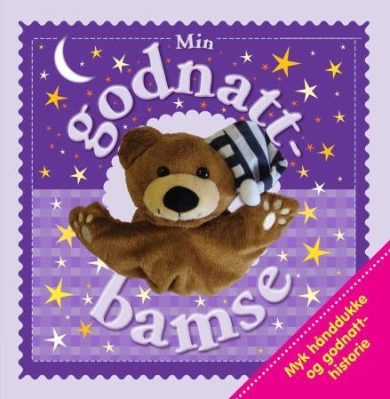 Min godnattbamse - myk hånddukke og godnatthistorie