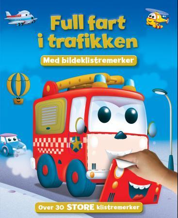 Full fart i trafikken. Med bildeklistremerker. Ove - med bildeklistremerker