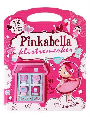 Pinkabella klistremerker. Aktivitetsbok med 250 klistremerker og 80 klebelapper - aktivitetsbok
