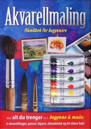 Akvarellmaling - håndbok for begynnere