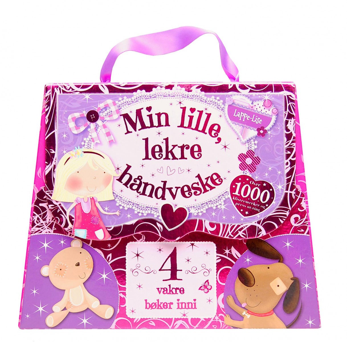 Min lille, lekre håndveske - Lappe-Lise : 4 vakre bøker inni