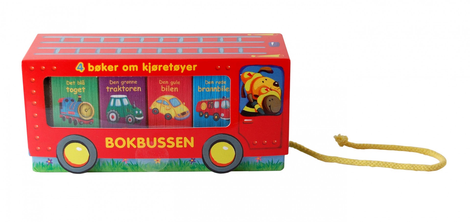 Bokbussen - 4 bøker om kjøretøyer
