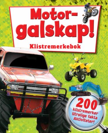 Motorgalskap! - klistremerkebok