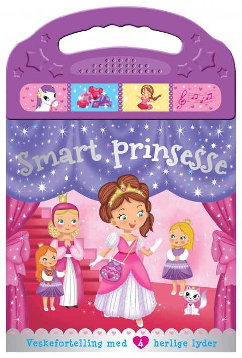 Prinsesseveske - en bærbar fortelling med 4 fantastiske lyder