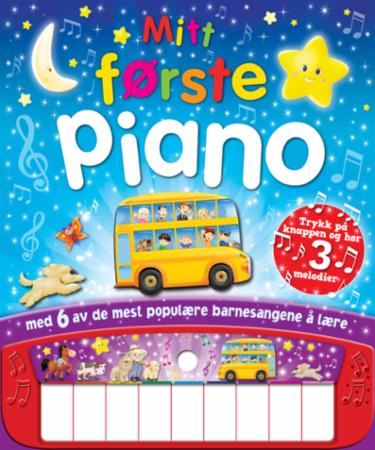 Mitt første piano - lær å spille 6 av de mest populære barnesangene
