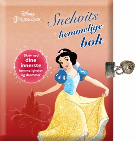 Snehvits hemmelige bok - skriv ned dine innerste hemmeligheter og drømmer