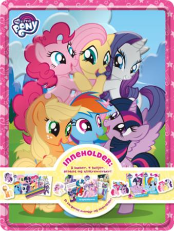 My Little Pony. Tinnboks m/aktivitetsbøker