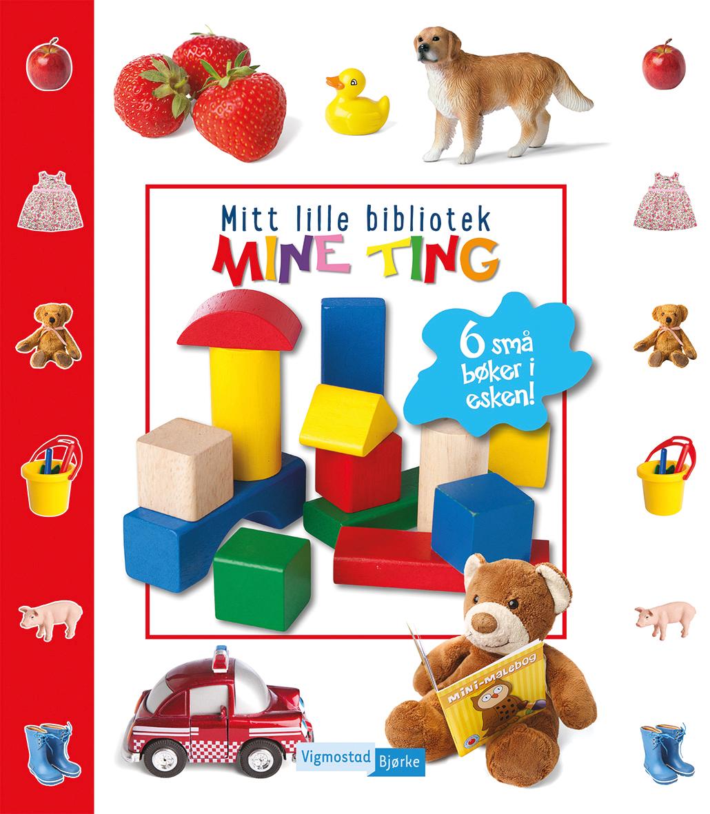 Mitt lille bibliotek - mine ting : 6 små bøker i eske!