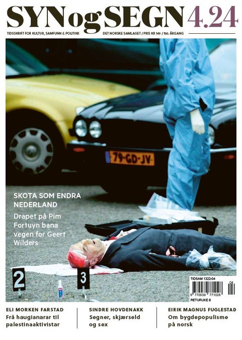 Syn og Segn. Hefte 1-2025 - tidsskrift for kultur, samfunn & politikk