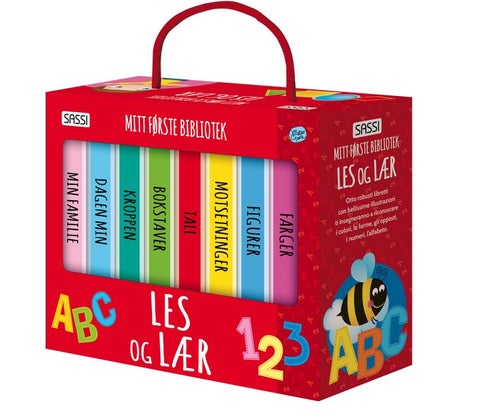 Mitt første bibliotek - les og lær