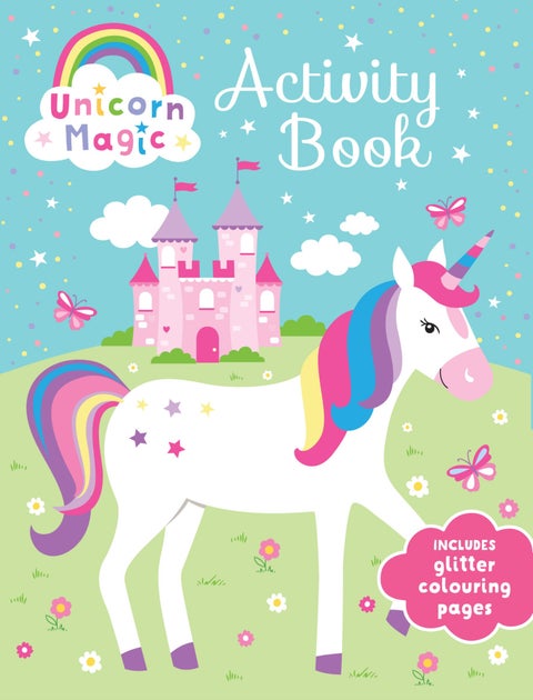 Unicorn Magic - aktiviteter og fargelegging