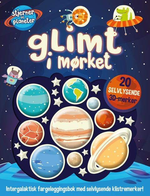 Glimt i mørket - fargeleggingsbok