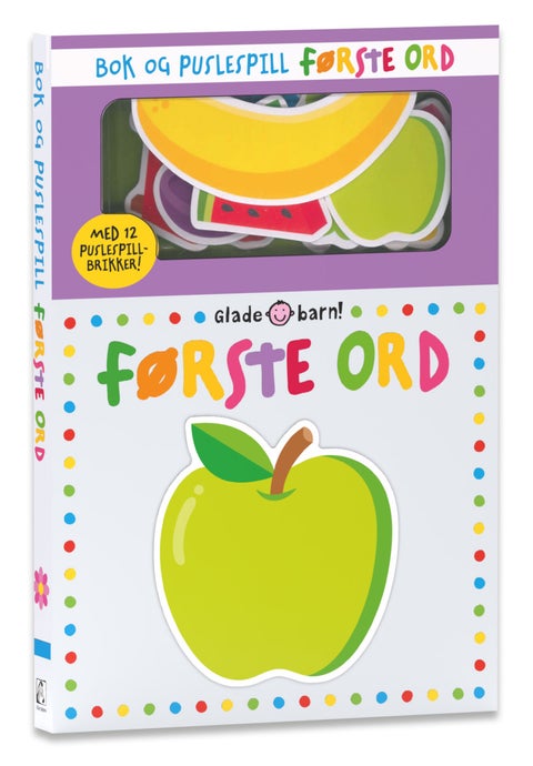Første ord - bok og puslespill