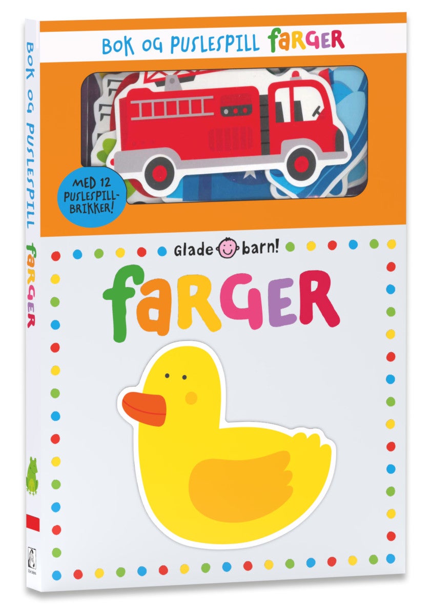 Farger - bok og puslespill